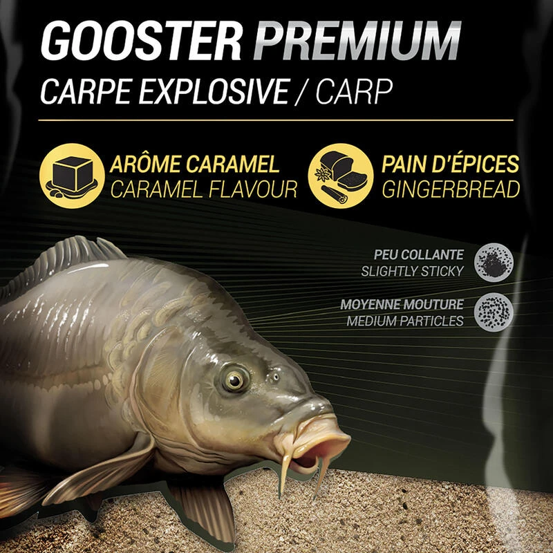 AMORCE GOOSTER PREMIUM CARPE EXPLOSIVE 1kg 2 AMORCE GOOSTER PREMIUM CARPE EXPLOSIVE 1kg – Image 2