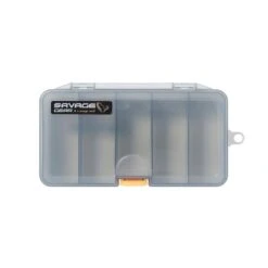 Boîte De Rangement Savage Gear Lurebox Smoke (Cassette A - 21,4 X 11,8 X 4,5cm)