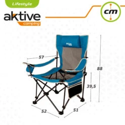 Chaise Longue Pliante De Camping Aktive -Pêche Vente Boutique chaise longue pliante de camping aktive 6