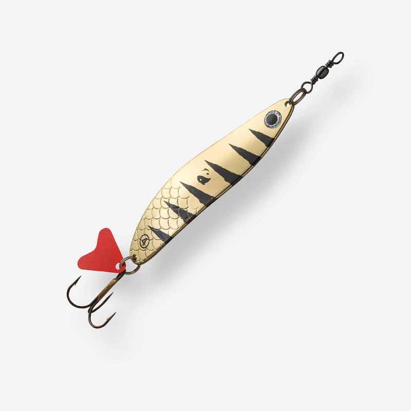 CUILLER ONDULANTE PÊCHE DES CARNASSIERS KEA + 26 GR OR/NOIR 1 CUILLER ONDULANTE PÊCHE DES CARNASSIERS KEA + 26 GR OR/NOIR