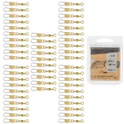 Émerillon Pêche Rolling Snap INOX BRASS SW X50 -Pêche Vente Boutique emerillon peche rolling snap inox brass sw x50 2