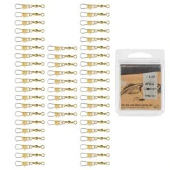 Émerillon Pêche Rolling Snap INOX BRASS SW X50 -Pêche Vente Boutique emerillon peche rolling snap inox brass sw x50 4