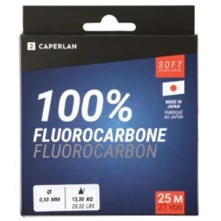 FIL DE PÊCHE FLUOROCARBONE SOFT 100% 25M -Pêche Vente Boutique fil de peche fluorocarbone soft 100 25m 2