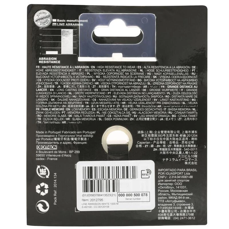 Fil Line Abrasion White 1000m Pêche En Mer 10 Fil Line Abrasion White 1000m Pêche En Mer – Image 10