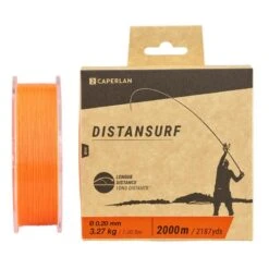 Fil Pêche En Surfcasting Orange DISTANSURF -Pêche Vente Boutique fil peche en surfcasting orange distansurf 2