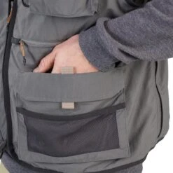GILET De Pêche 500 Gris 13 GILET De Pêche 500 Gris -Pêche Vente Boutique gilet de peche 500 gris 4