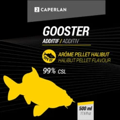 GOOSTER ADDITIV LIQUIDE PELLET HALIBUT 500ML -Pêche Vente Boutique gooster additiv liquide pellet halibut 500ml 2