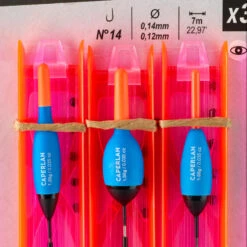 KIT 3 LIGNES MONTEES PF-RL100 POUR LA PECHE AU COUP EN RIVIERE -Pêche Vente Boutique kit 3 lignes montees pf rl100 pour la peche au coup en riviere 1