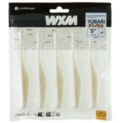 LEURRE SOUPLE FINESS AVEC ATTRACTANT WXM YUBARI FINSS 130 BLANC -Pêche Vente Boutique leurre souple finess avec attractant wxm yubari finss 130 blanc 3