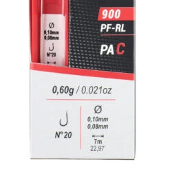 LIGNE MONTEE PF-RL900 C 0,6g POUR LA PECHE AU COUP EN CANAL -Pêche Vente Boutique ligne montee pf rl900 c 06g pour la peche au coup en canal 2