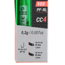 LIGNE MONTEE POUR LA PECHE DE LA CARPE AU COUP PF-RL900 CC4 0,2g -Pêche Vente Boutique ligne montee pour la peche de la carpe au coup pf rl900 cc4 02g 2