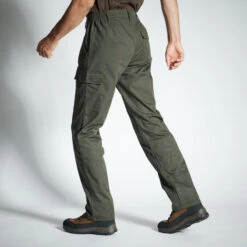 PANTALON CARGO RESISTANT STEPPE 300 VERT 11 PANTALON CARGO RESISTANT STEPPE 300 VERT -Pêche Vente Boutique pantalon cargo resistant steppe 300 vert 2
