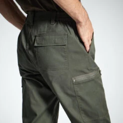 PANTALON CARGO RESISTANT STEPPE 300 VERT 13 PANTALON CARGO RESISTANT STEPPE 300 VERT -Pêche Vente Boutique pantalon cargo resistant steppe 300 vert 4