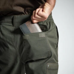 PANTALON CARGO RESISTANT STEPPE 300 VERT 15 PANTALON CARGO RESISTANT STEPPE 300 VERT -Pêche Vente Boutique pantalon cargo resistant steppe 300 vert 6