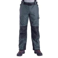 Pantalon De Pêche Imperméable 500 Gris -Pêche Vente Boutique pantalon de peche impermeable 500 gris 2