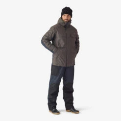 Salopette De Pêche Imperméable Chaude Homme - FO 500 TH Grise -Pêche Vente Boutique salopette de peche impermeable chaude homme fo 500 th grise 7