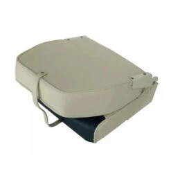 SIÈGE PILOTE REPLIABLE BICOLORE BLANC / NAVY -Pêche Vente Boutique siege pilote repliable bicolore blanc navy 3