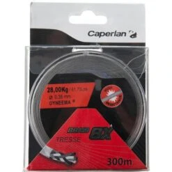 TRESSE PECHE AUX LEURRE TX8 GRISE 300M 35/100 -Pêche Vente Boutique tresse peche aux leurre tx8 grise 300m 35100 2