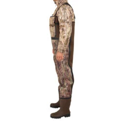Waders Chasse Chaud 500 Néoprène Camouflage Marais 14 Waders Chasse Chaud 500 Néoprène Camouflage Marais -Pêche Vente Boutique waders chasse chaud 500 neoprene camouflage marais 4